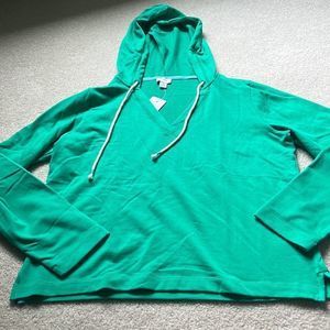 Jcrew hooded sweatshirt